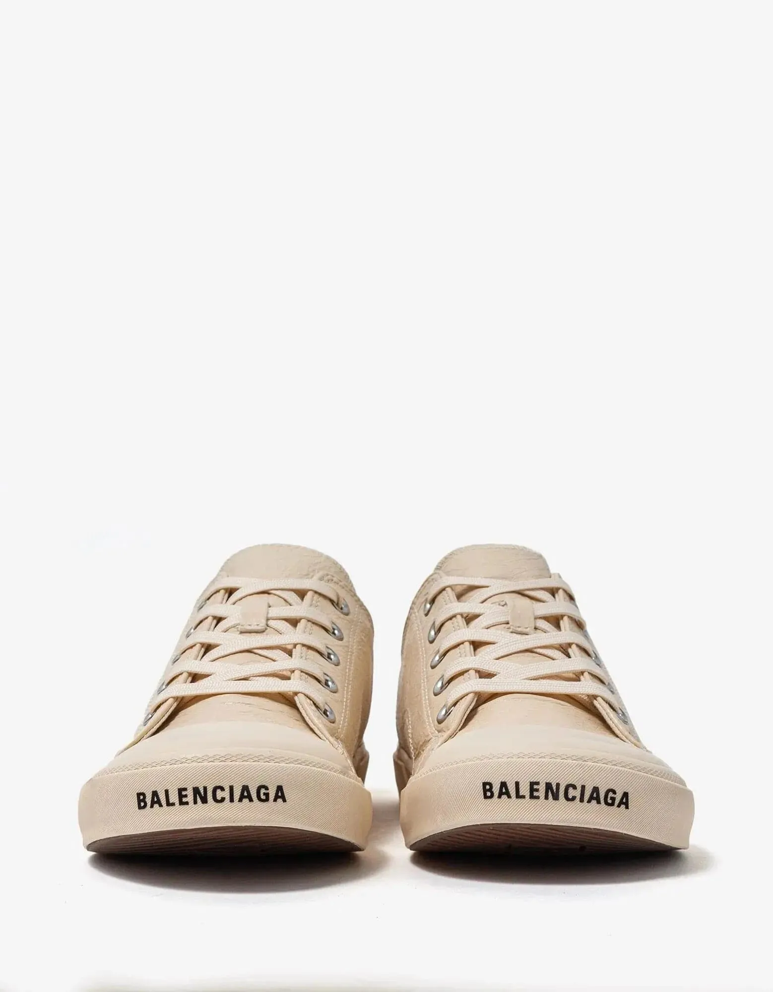 Balenciaga Off White Paris Low Top Trainers sold by Zoo Fashions product image thumbnail 4