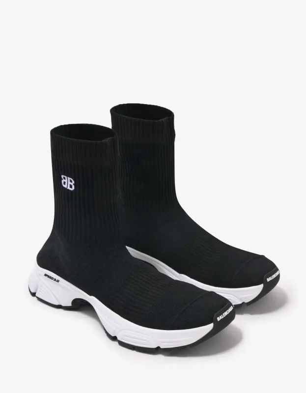 Balenciaga Black Speed 3.0 Trainers sold by Zoo Fashions
