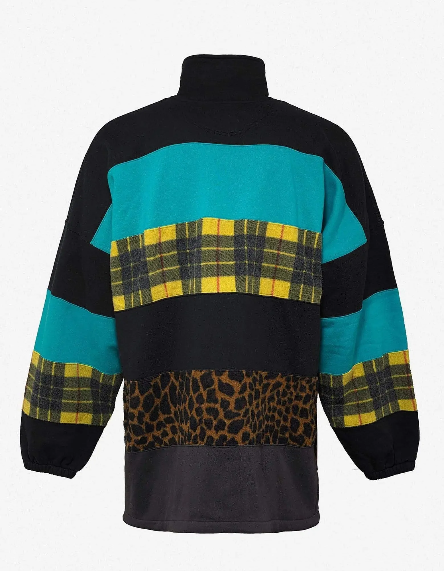 Balenciaga Multi-Panel Fleece & Felt Sweatshirt sold by Zoo Fashions product image thumbnail 2