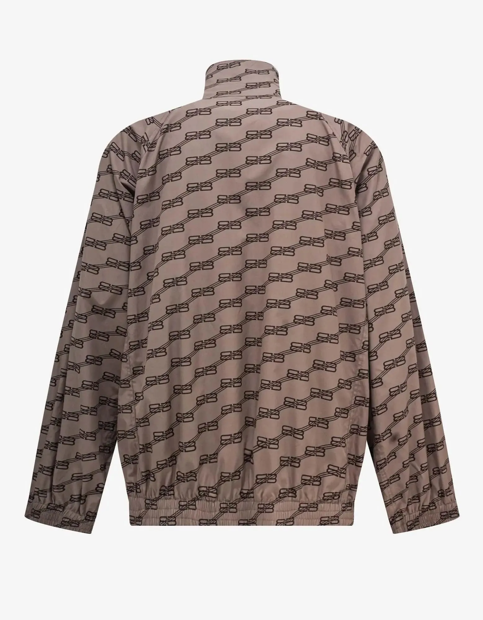 Balenciaga Beige All-Over BB Monogram Tracksuit Jacket sold by Zoo Fashions product image thumbnail 2