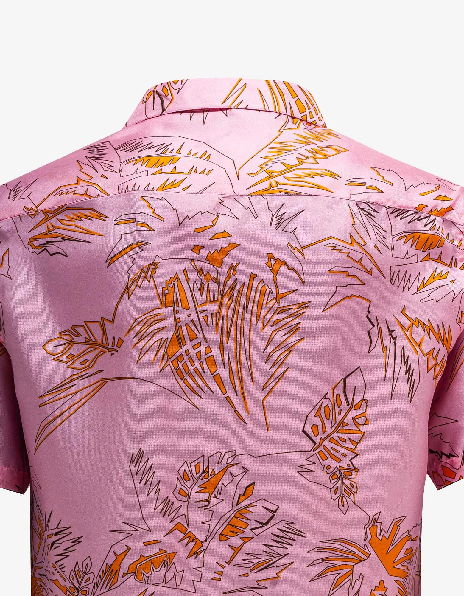 Palm Angels Pink Abstract Palms Bowling Shirt sold by Zoo Fashions product image thumbnail 4
