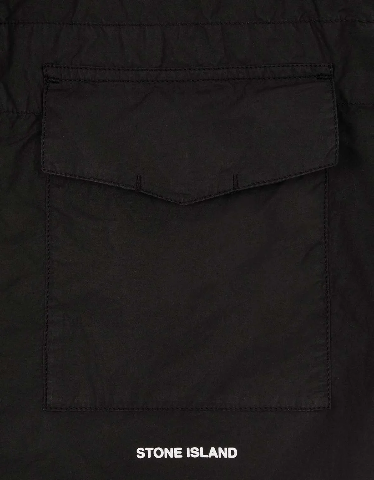 Stone Island Black Short Sleeve Overshirt sold by Zoo Fashions product image thumbnail 5