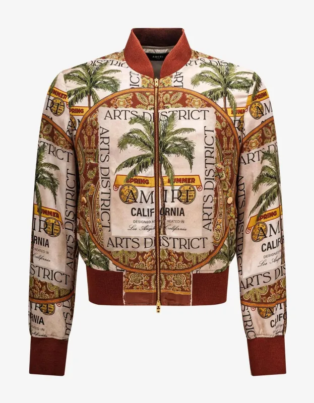 Amiri Rum Label Bomber Jacket sold by Zoo Fashions