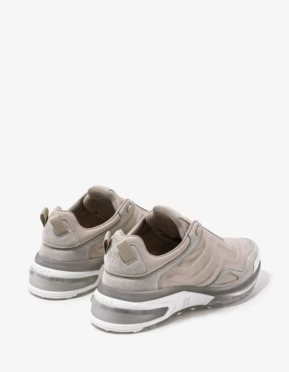 Givenchy Cream Giv 1 Leather & Mesh Trainers sold by Zoo Fashions product image thumbnail 2