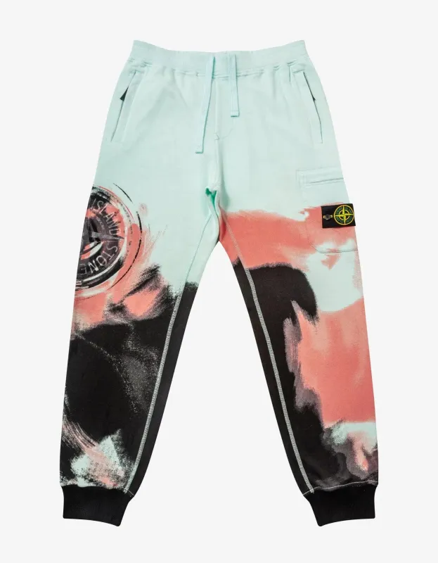 Stone Island Aqua Motion Saturation Sweat Pants made by Stone Island