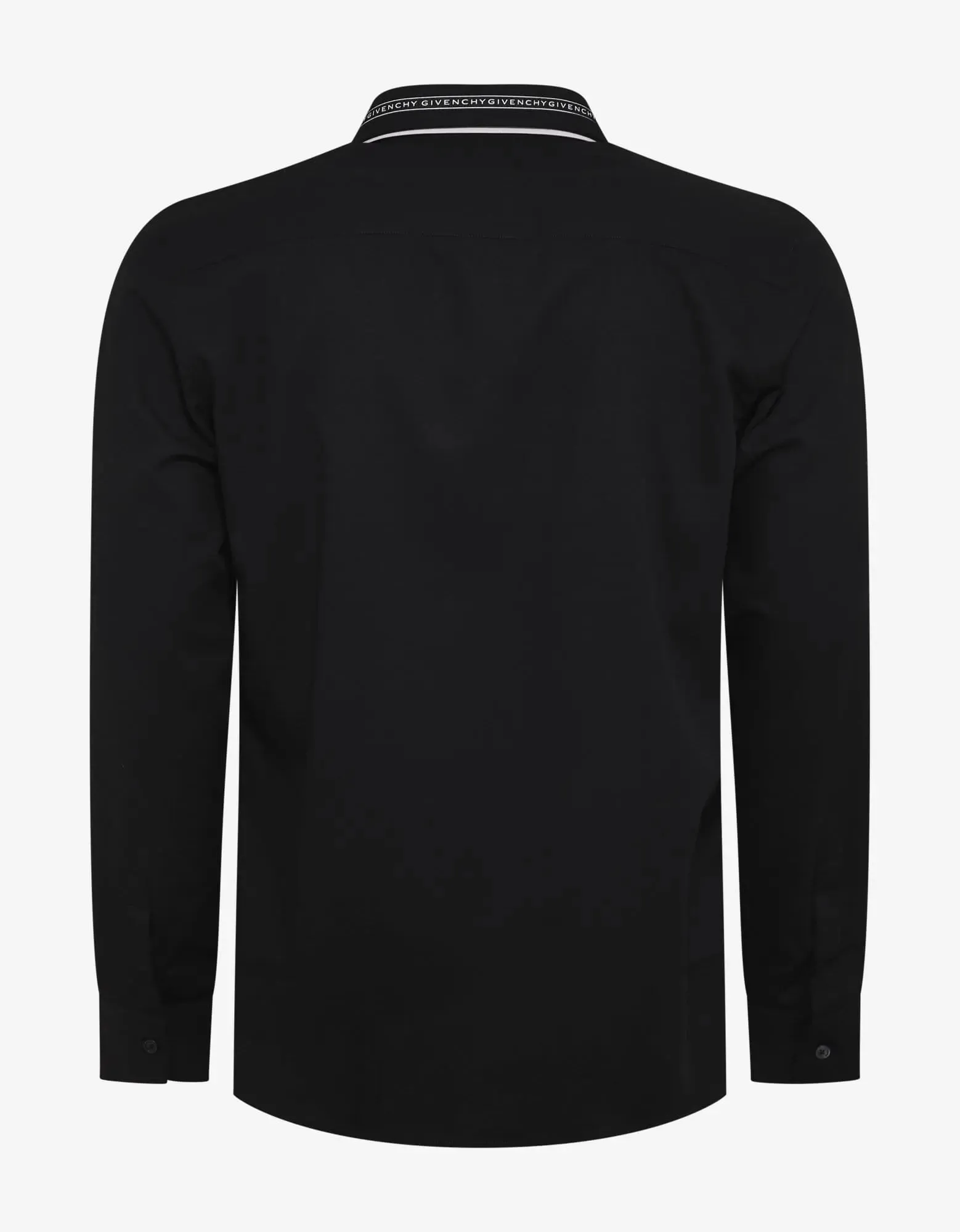 Givenchy Black Logo Collar Shirt sold by Zoo Fashions product image thumbnail 2