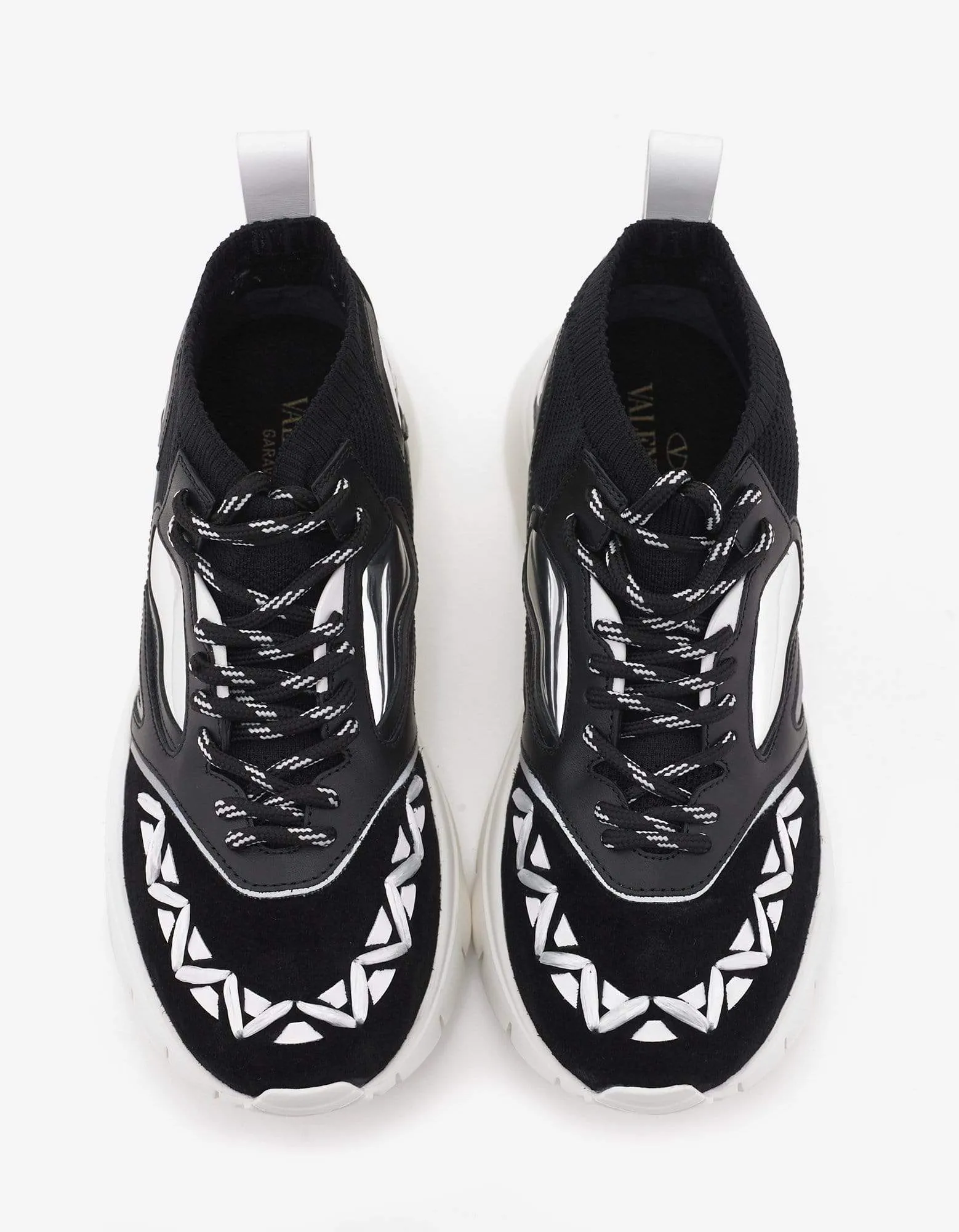 Valentino Heroes Reflex Black High Top Trainers sold by Zoo Fashions product image thumbnail 5