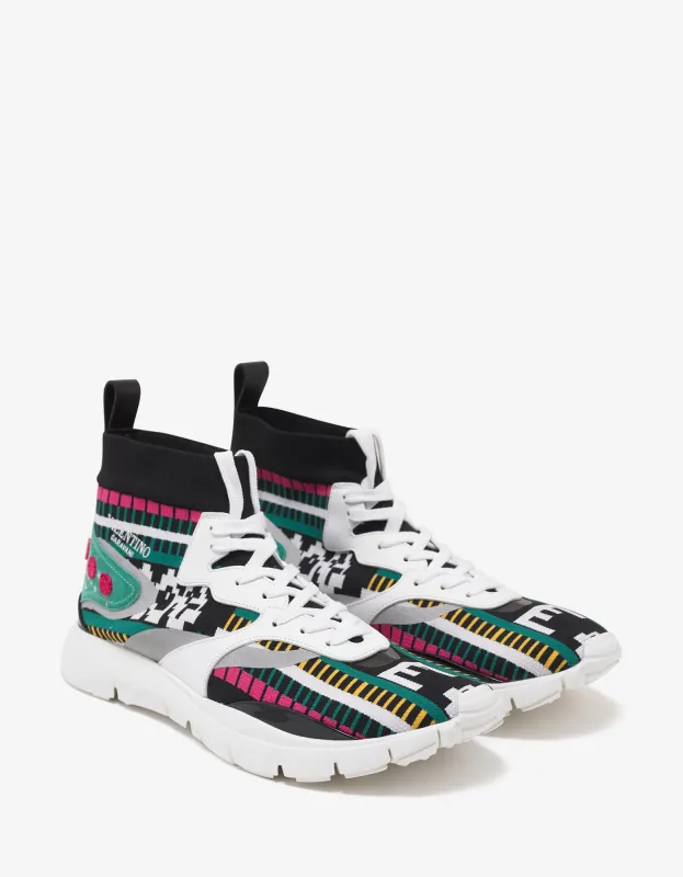 Valentino Heroes Tribe High Top Trainers sold by Zoo Fashions