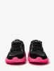 Valentino Black Bubbleback Mesh and Suede Trainers sold by Zoo Fashions