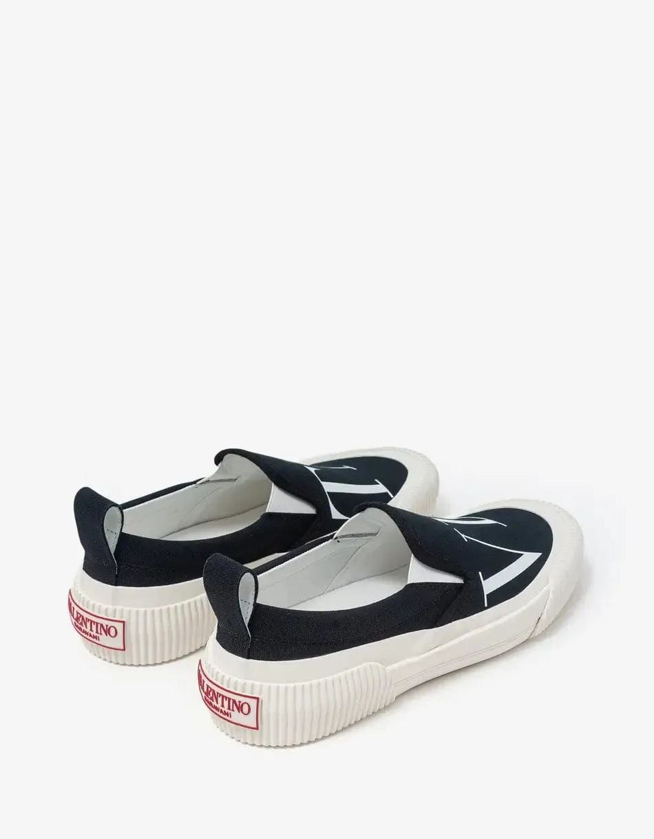 Valentino Black VLTN Slip On Trainers sold by Zoo Fashions product image thumbnail 4