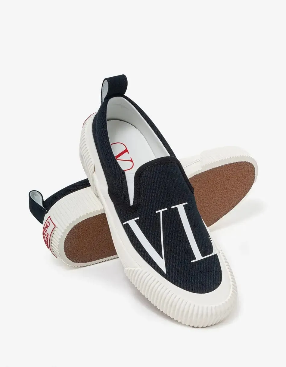 Valentino Black VLTN Slip On Trainers sold by Zoo Fashions product image thumbnail 2