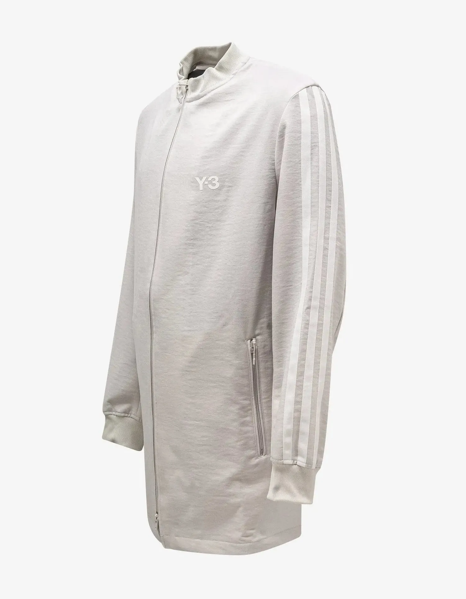 Y-3 Orbit Grey CH1 Stripes Track Top sold by Zoo Fashions product image thumbnail 3