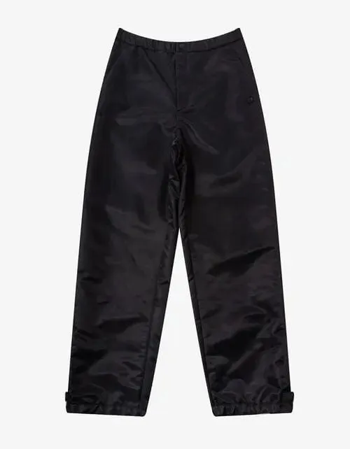 Valentino Black Nylon Cargo Trousers sold by Zoo Fashions