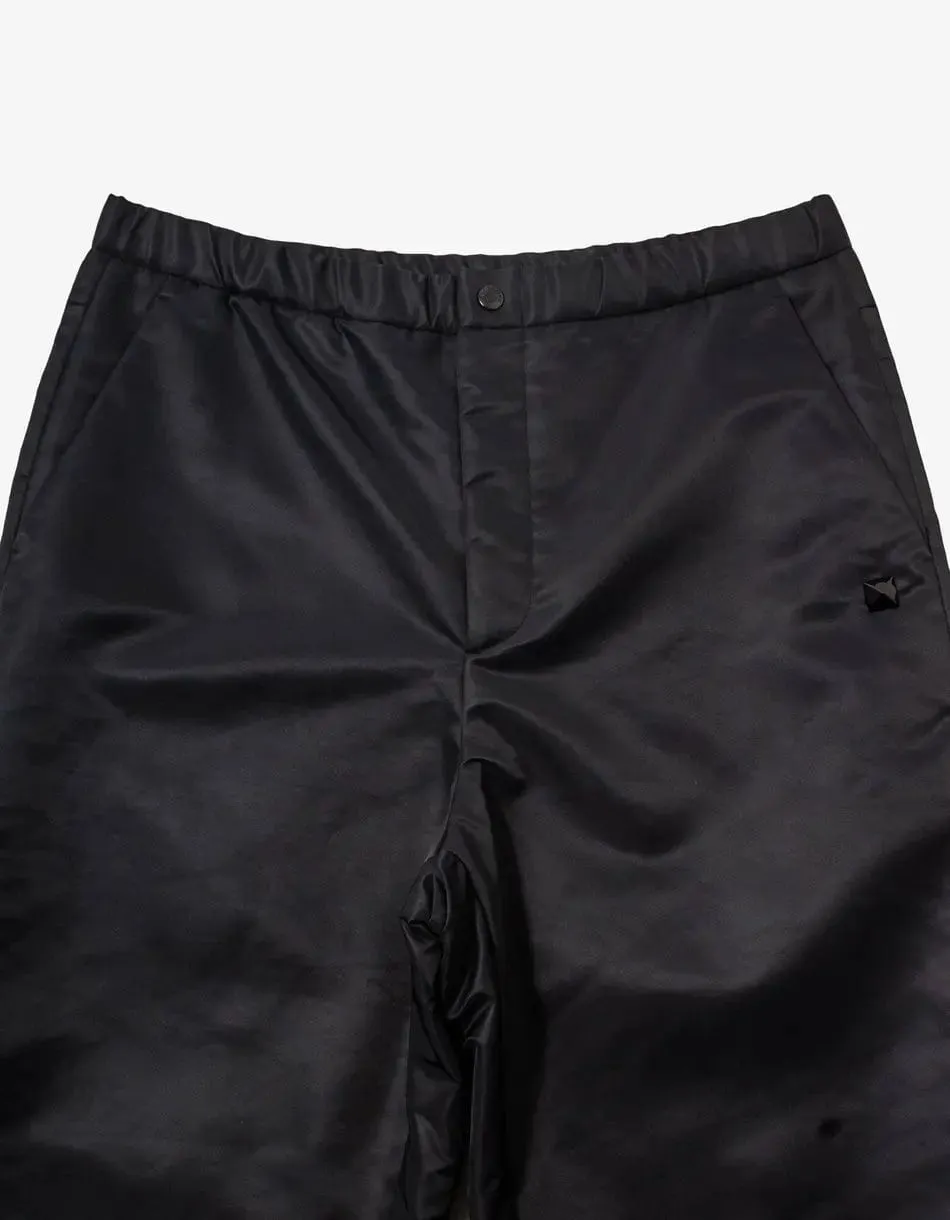 Valentino Black Nylon Cargo Trousers sold by Zoo Fashions product image thumbnail 4