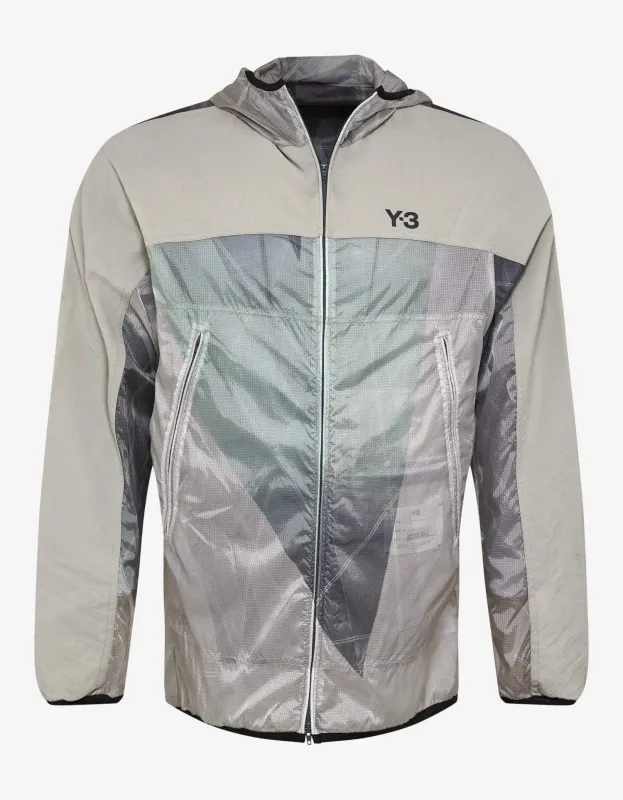 adidas x Fear of God Athletics Heather Track Jacket 'Oatmeal