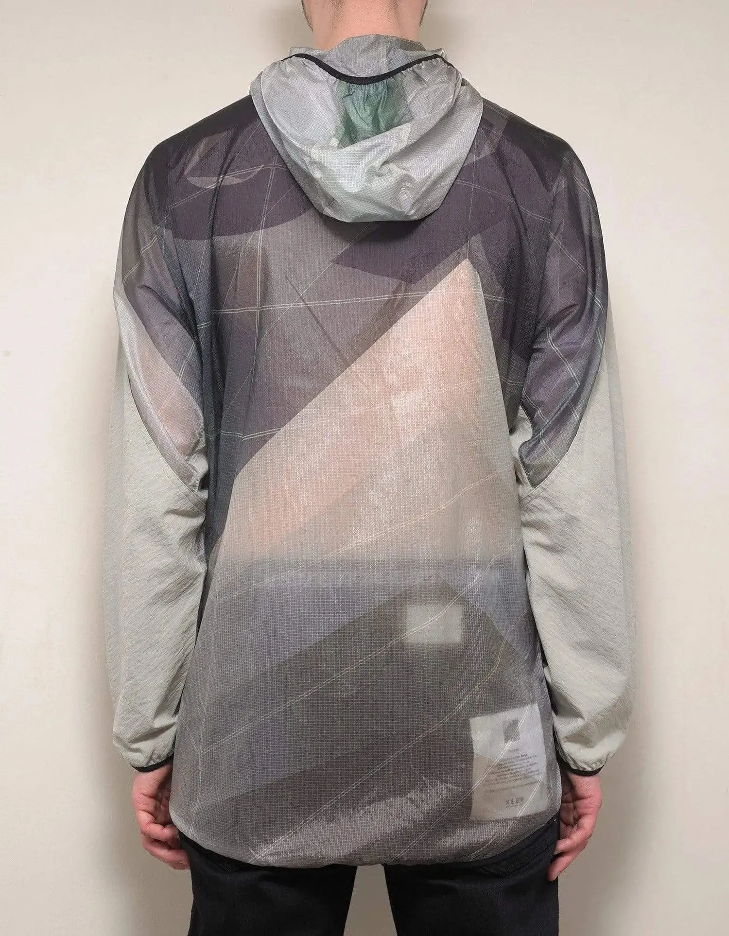 Y-3 Beige AOP Packable Jacket sold by Zoo Fashions product image thumbnail 4