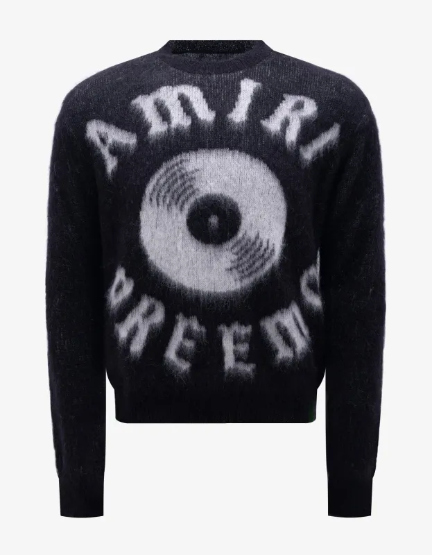 Amiri Black Premier Mohair Sweater made by AMIRI