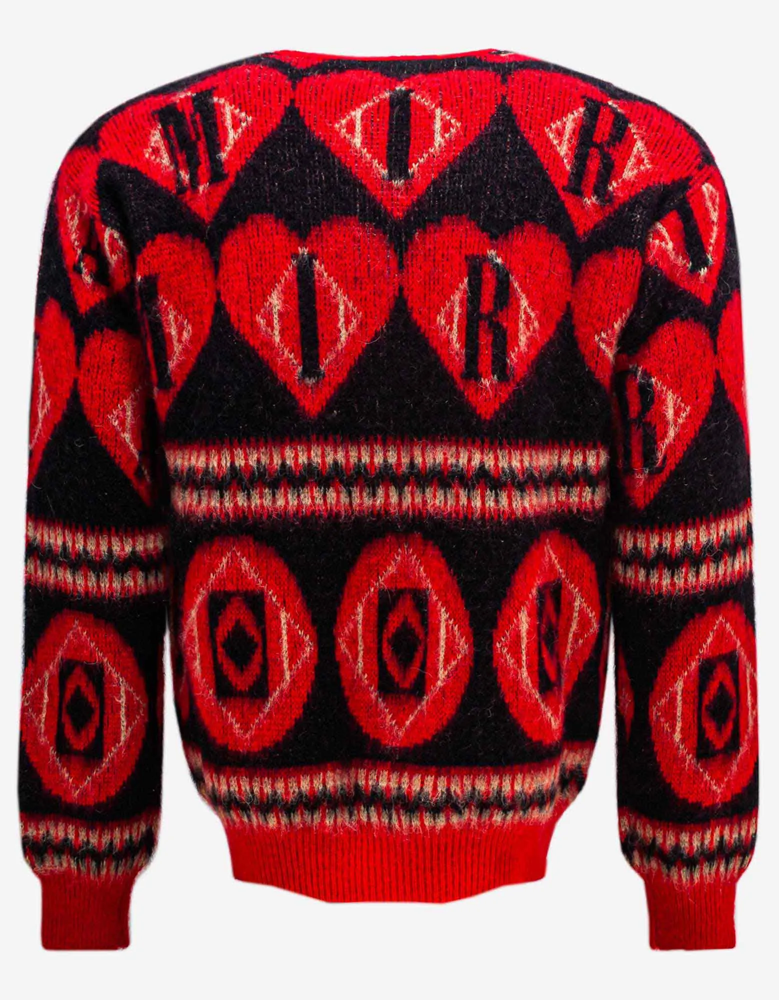 Amiri Mohair Logo Heart Cardigan sold by Zoo Fashions product image thumbnail 4