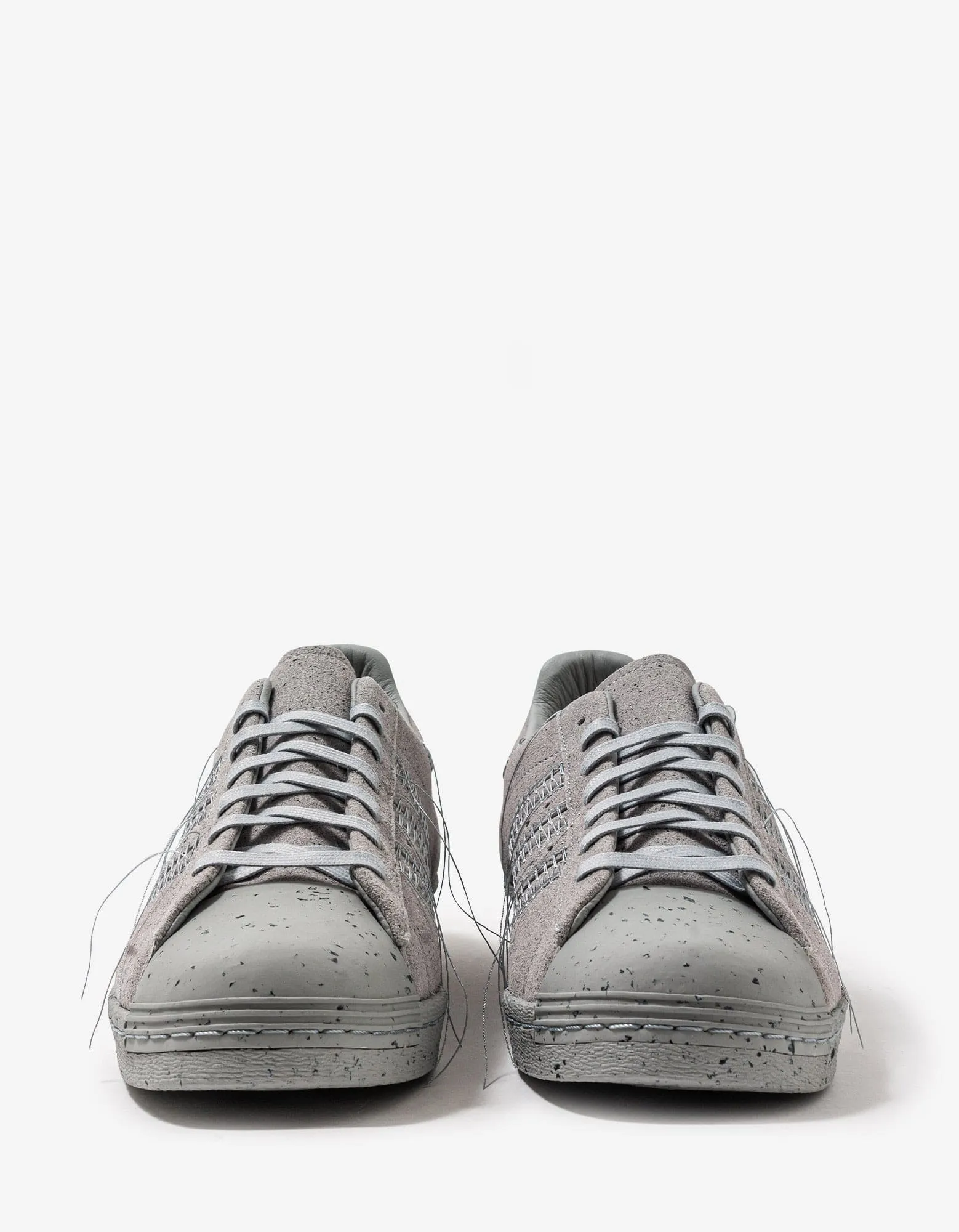 Y-3 Grey Superstar Trainers sold by Zoo Fashions product image thumbnail 4