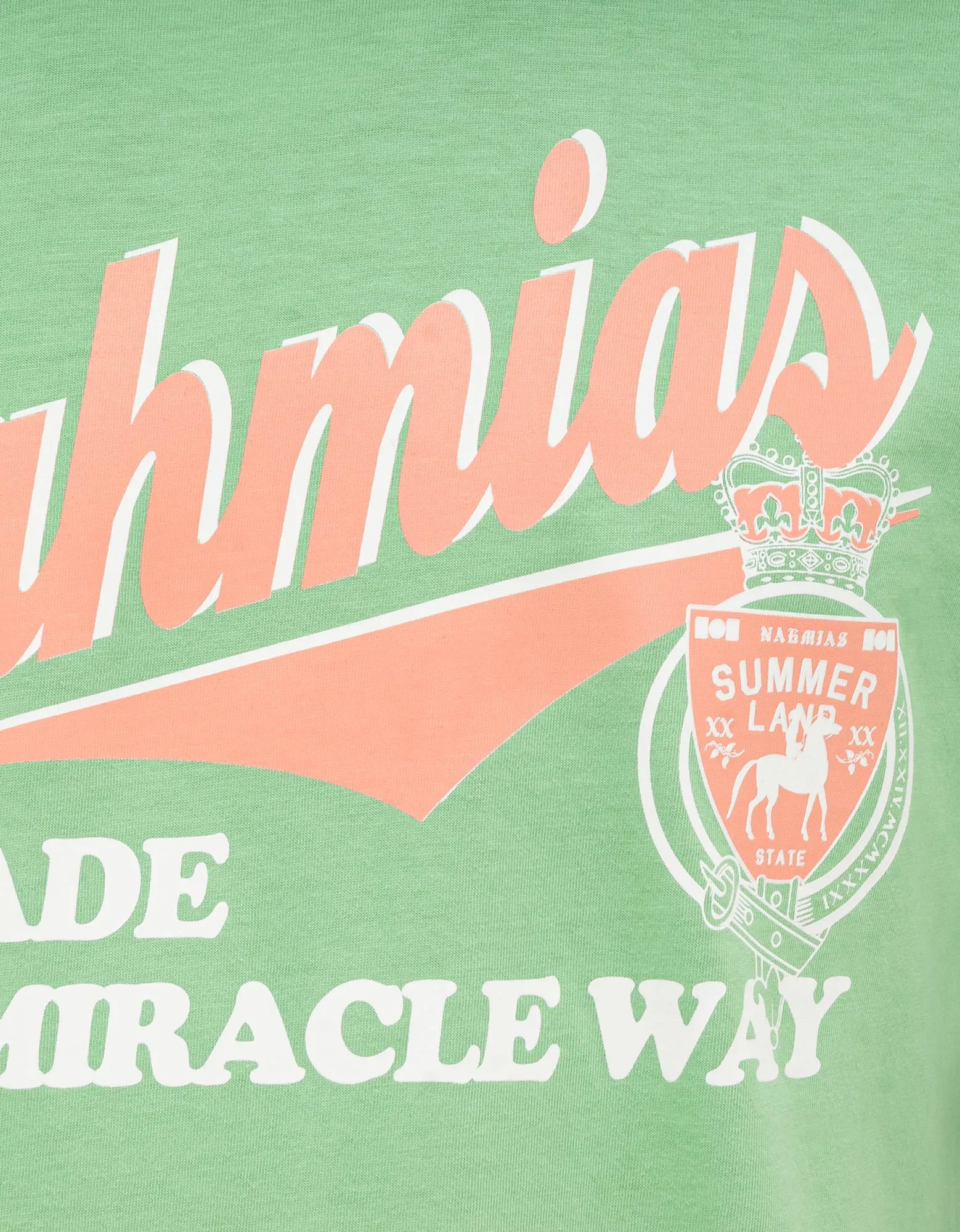 Nahmias Green Miller Way T-Shirt sold by Zoo Fashions product image thumbnail 3