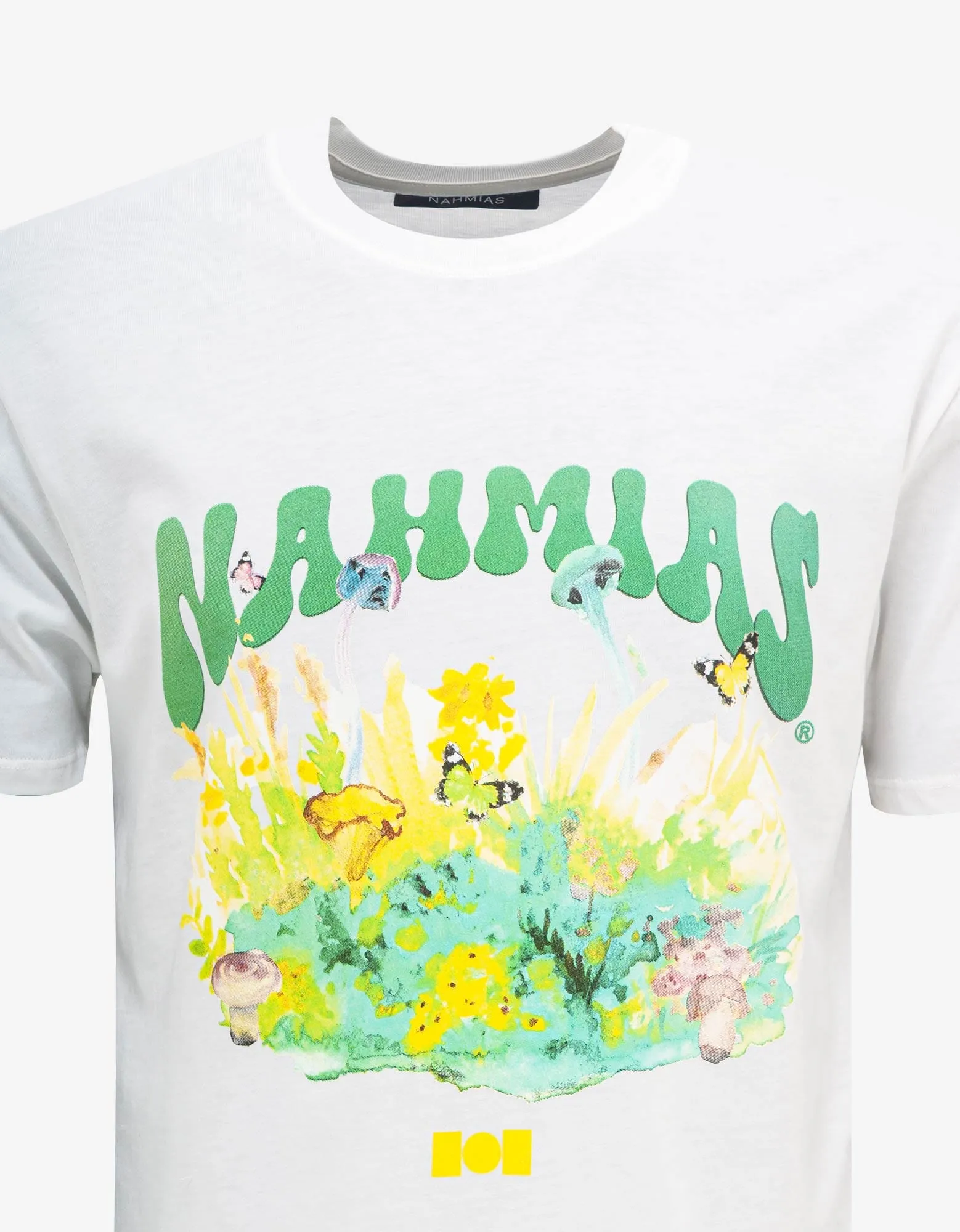 Nahmias White Nahmias Floral T-Shirt sold by Zoo Fashions product image thumbnail 3