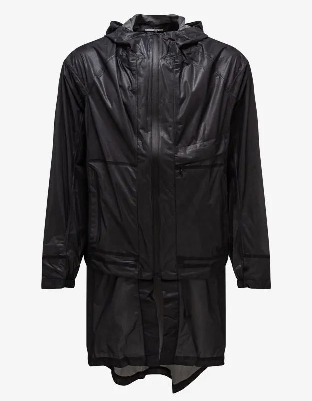 Y-3 Black Classic Sheer Nylon Parka sold by Zoo Fashions