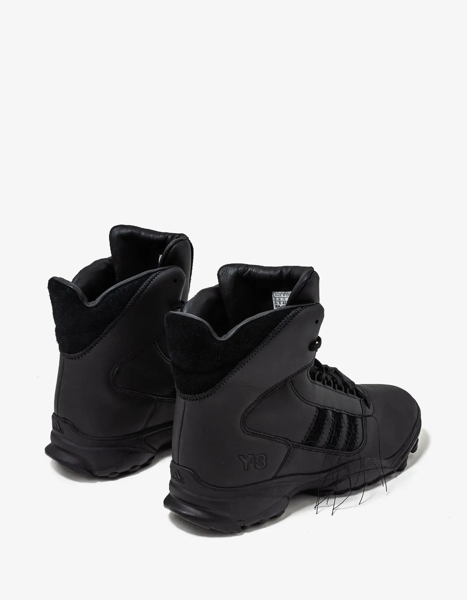 Y-3 Black Stitch Stripes GSG9 Trainers sold by Zoo Fashions product image thumbnail 3