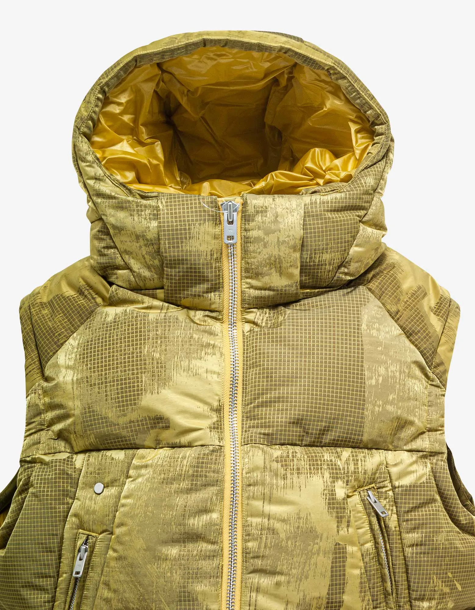 Y-3 Yellow Graphic Gilet sold by Zoo Fashions product image thumbnail 3