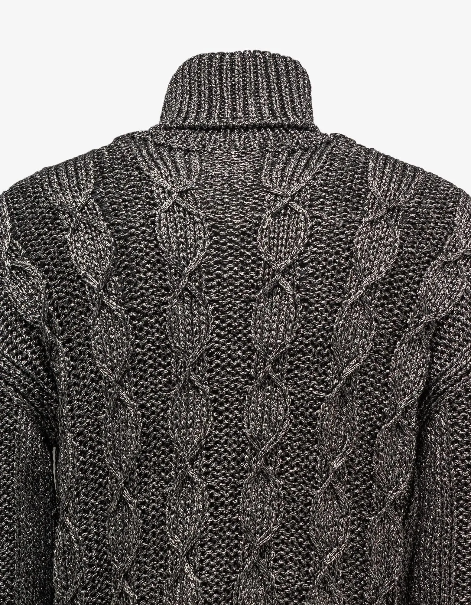 Saint Laurent Grey Turtleneck Sweater sold by Zoo Fashions product image thumbnail 4