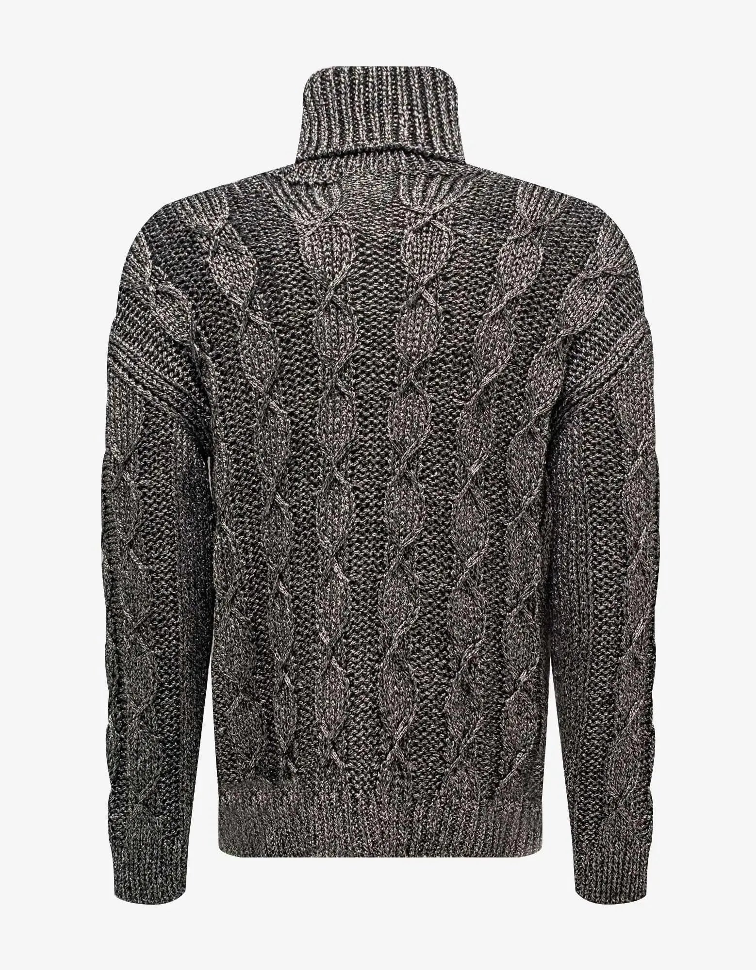 Saint Laurent Grey Turtleneck Sweater sold by Zoo Fashions product image thumbnail 2