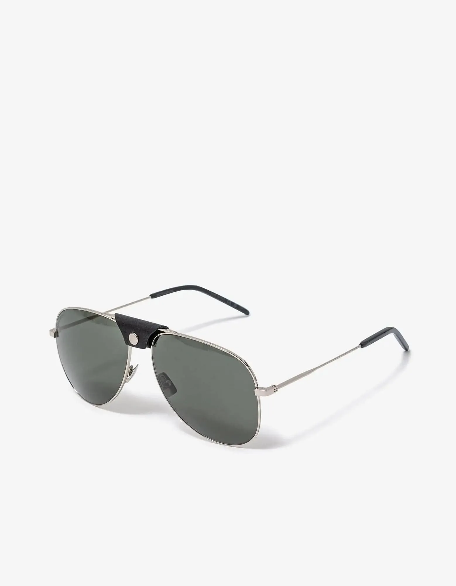 Saint Laurent Silver Classic 11 Sunglasses sold by Zoo Fashions product image thumbnail 2
