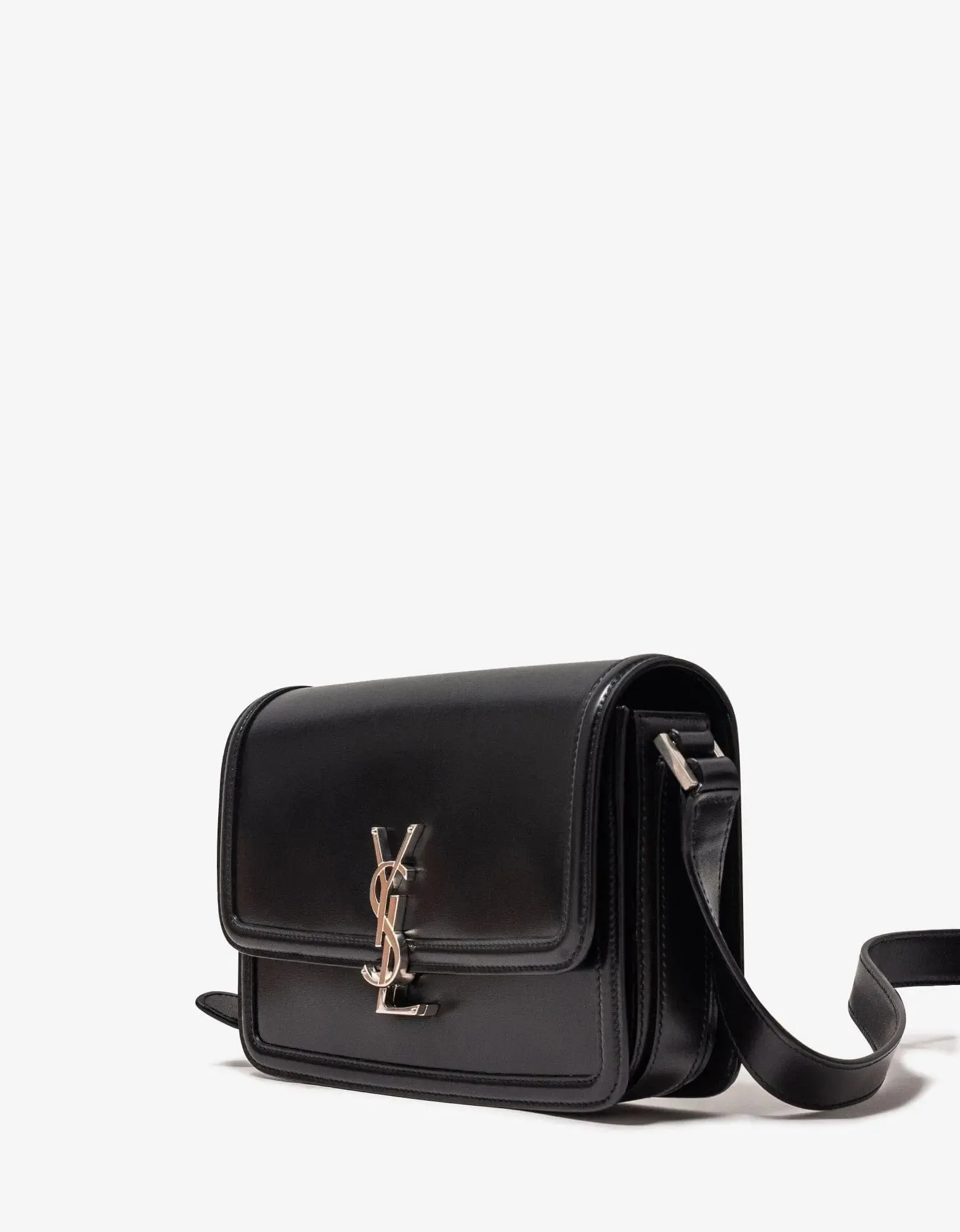 Saint Laurent Black Solferino Medium Satchel Bag sold by Zoo Fashions product image thumbnail 3