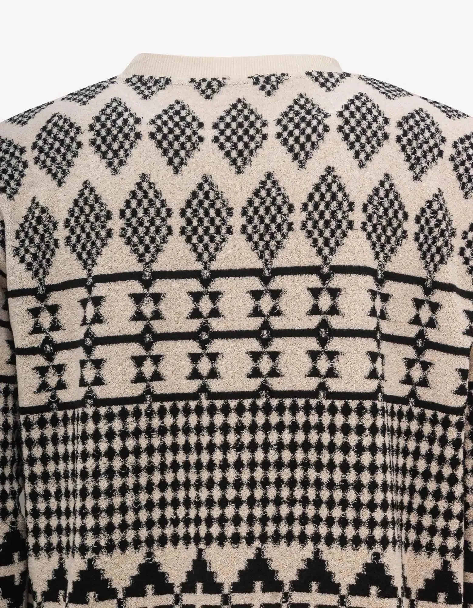 Saint Laurent Neutral Jacquard Sweatshirt sold by Zoo Fashions product image thumbnail 4