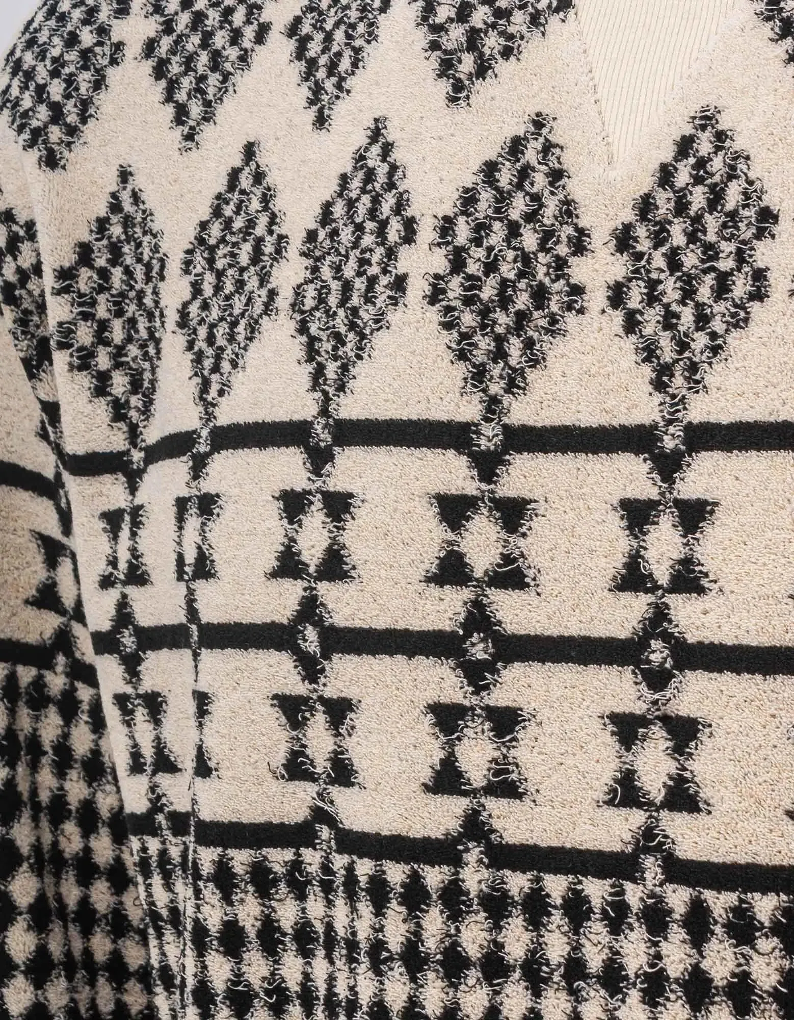 Saint Laurent Neutral Jacquard Sweatshirt sold by Zoo Fashions product image thumbnail 3