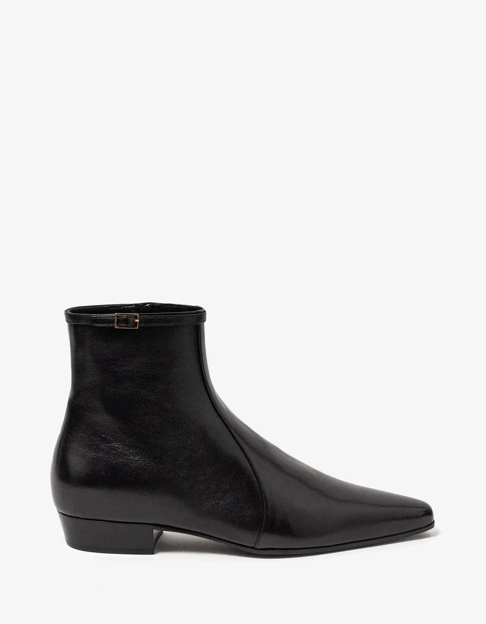Saint Laurent Arsun Black Ankle Boots sold by Zoo Fashions product image thumbnail 2