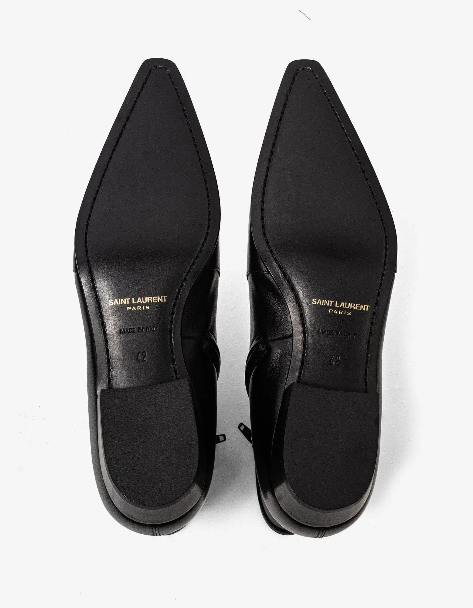 Saint Laurent Arsun Black Ankle Boots sold by Zoo Fashions product image thumbnail 3