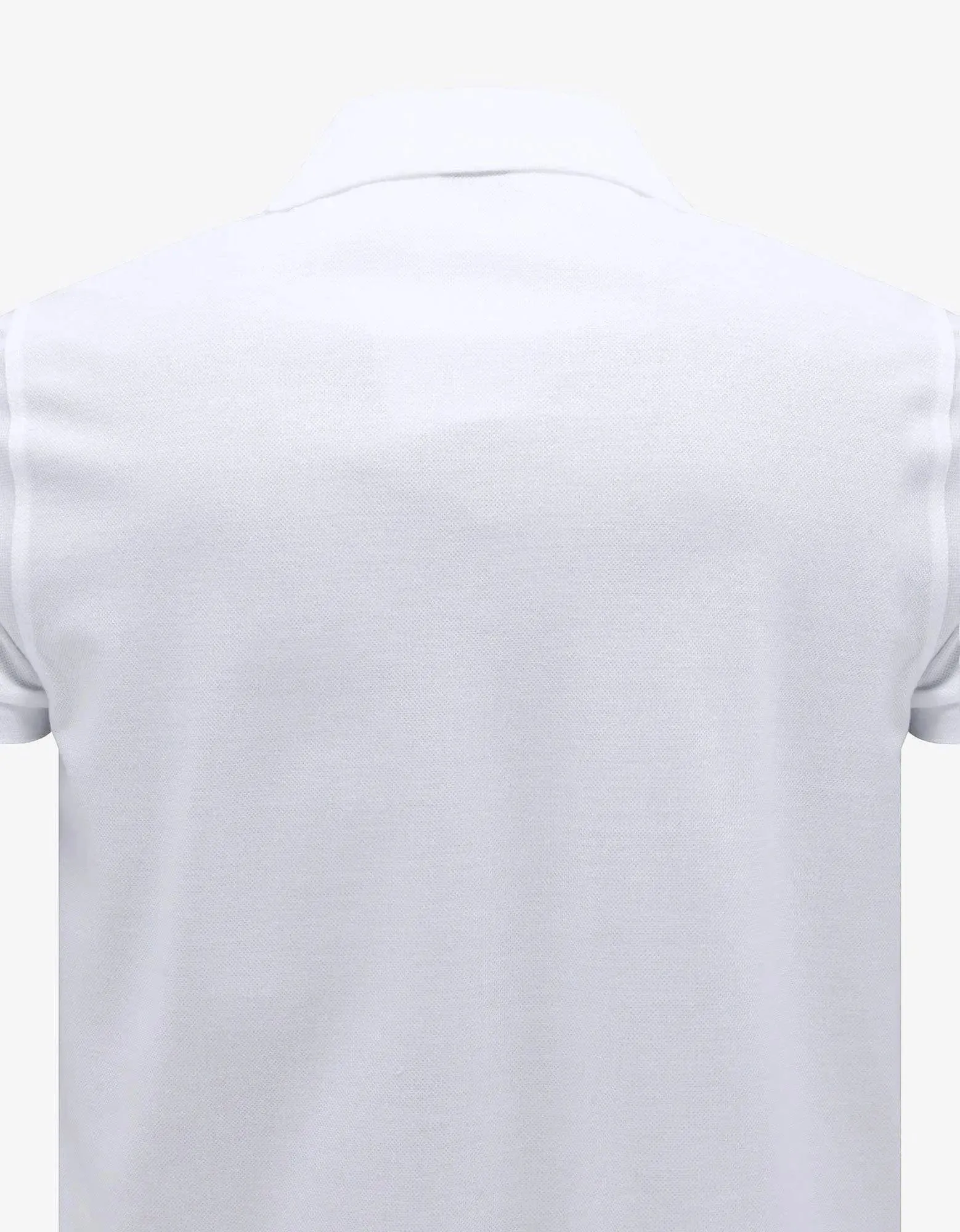 Saint Laurent White Monogram Polo T-Shirt sold by Zoo Fashions product image thumbnail 4