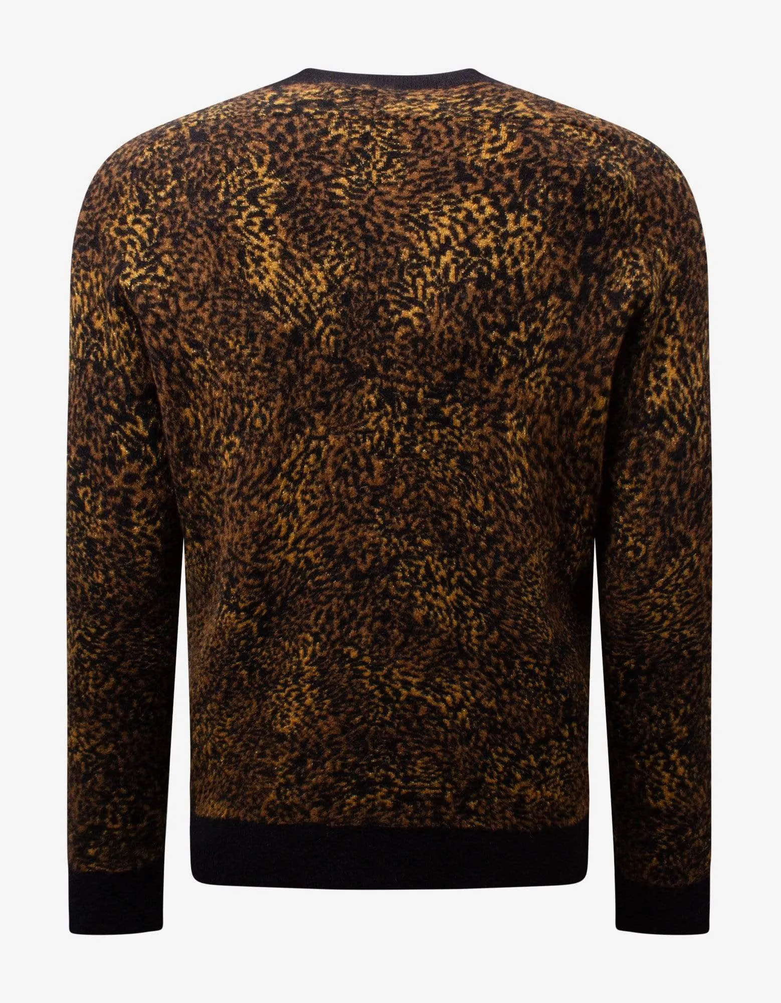 Saint Laurent Leopard Print Wool-Blend Sweater sold by Zoo Fashions product image thumbnail 2