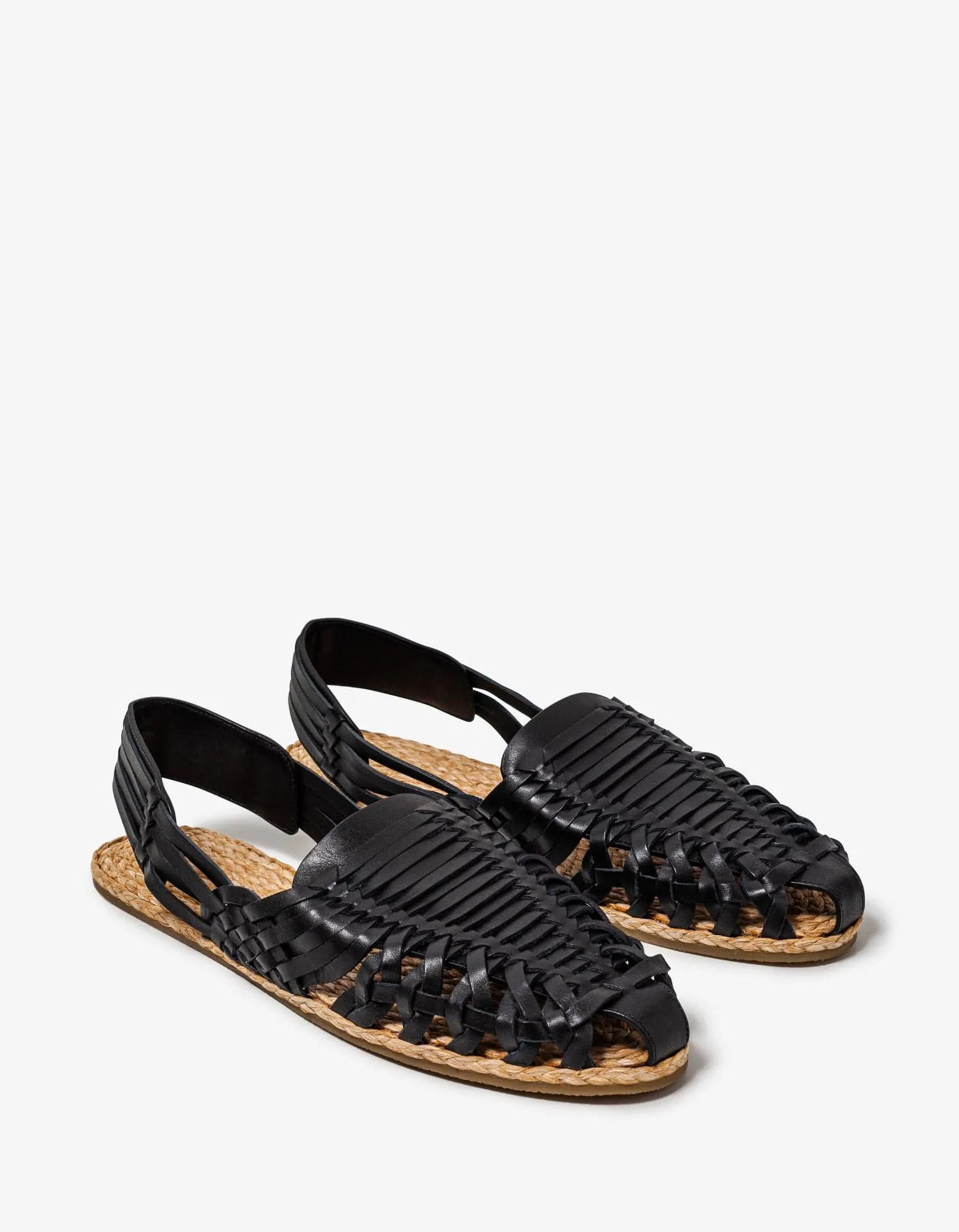 Saint Laurent Black Sidi Leather Sandals sold by Zoo Fashions