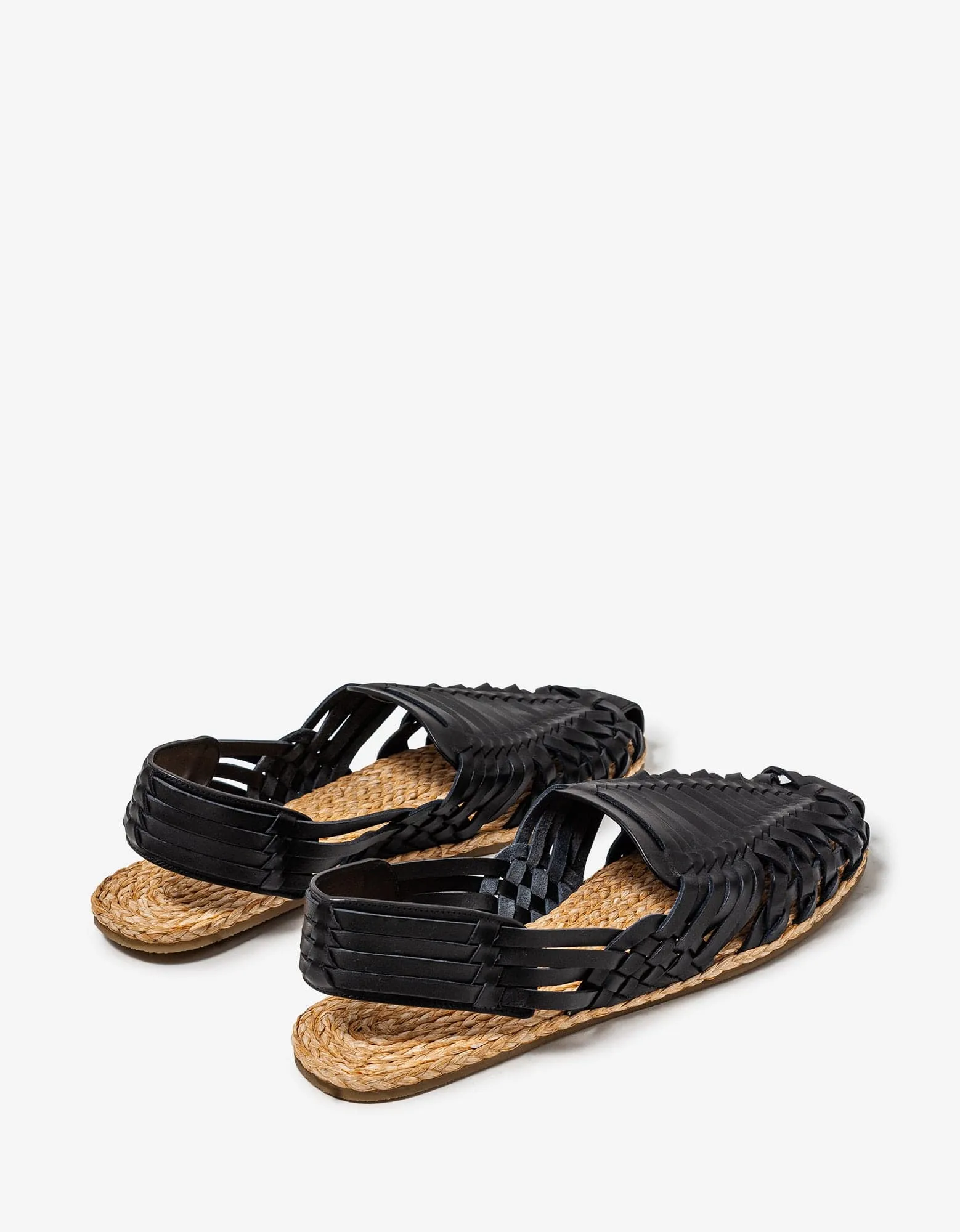 Saint Laurent Black Sidi Leather Sandals sold by Zoo Fashions product image thumbnail 3