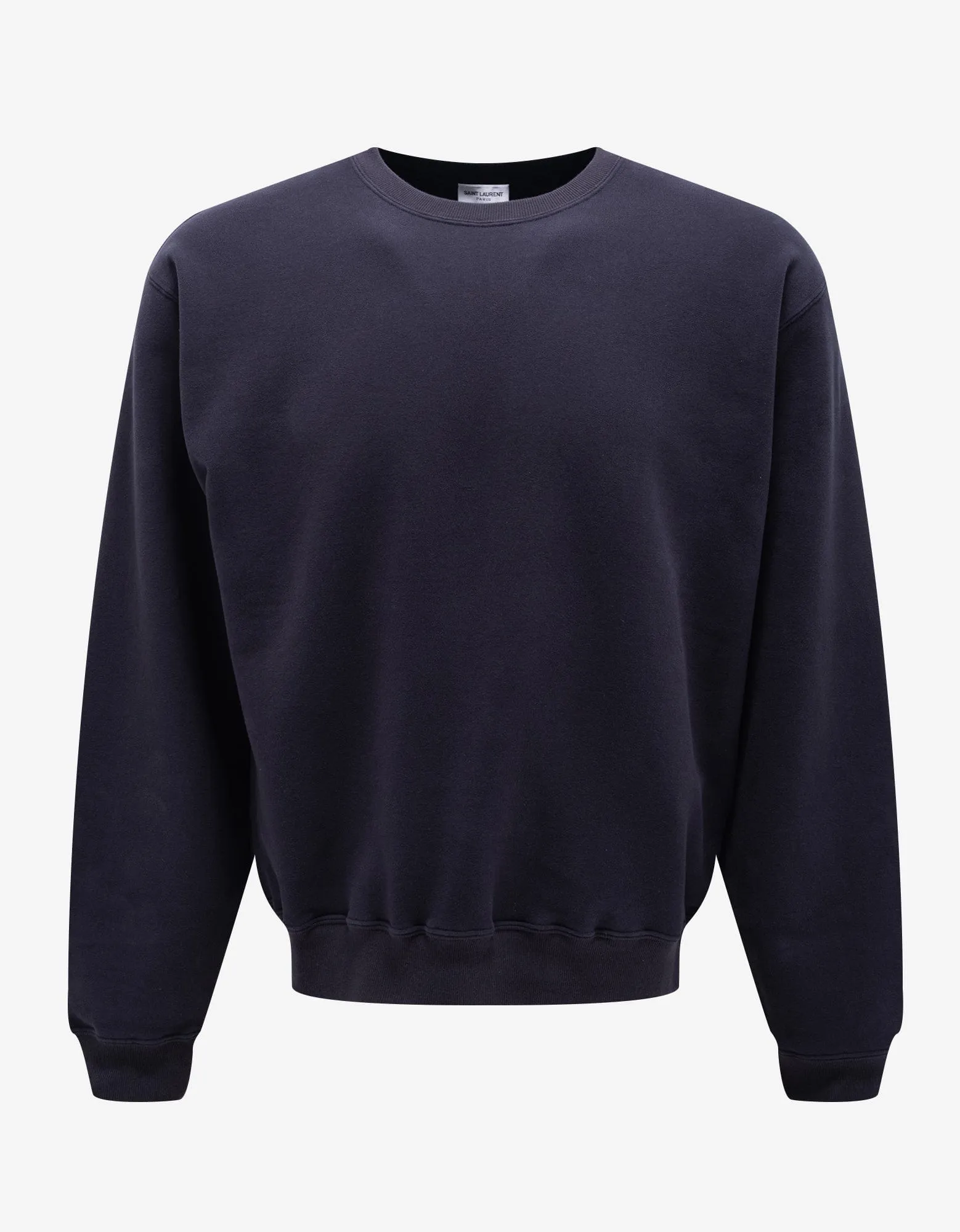 Saint Laurent Blue Logo Sweatshirt sold by Zoo Fashions