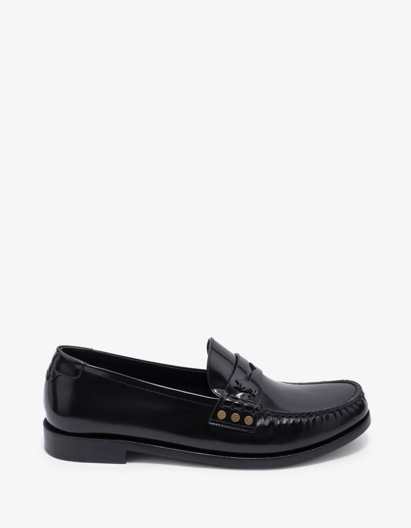 Saint Laurent Black Le Loafer sold by Zoo Fashions product image thumbnail 2