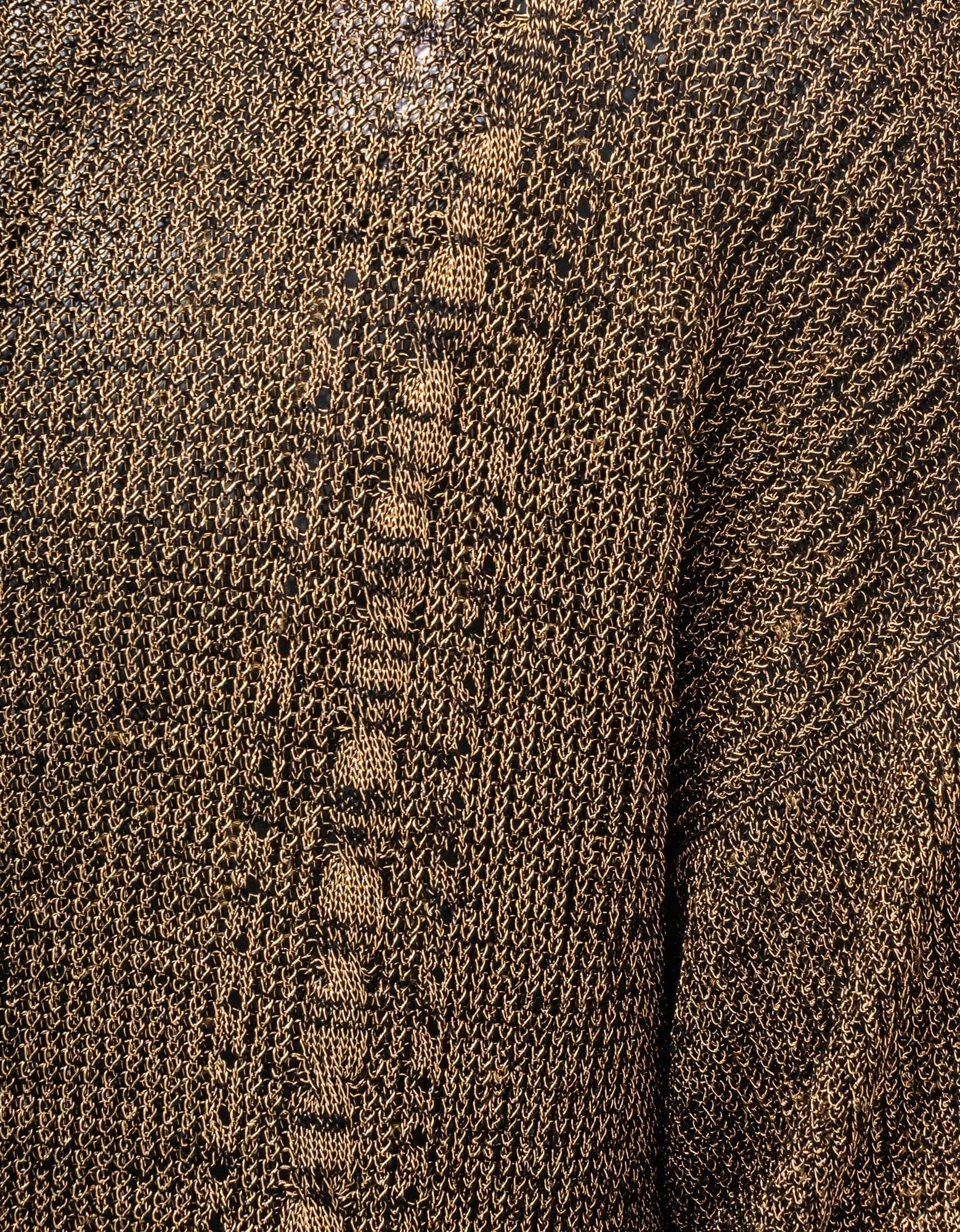 Saint Laurent Gold Knitted T-Shirt sold by Zoo Fashions product image thumbnail 4