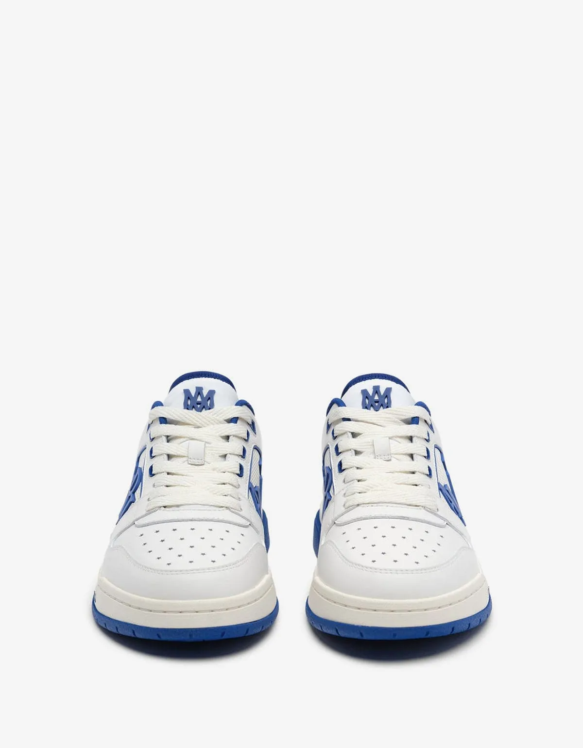 Amiri Classic Low White & Blue Trainers sold by Zoo Fashions product image thumbnail 3