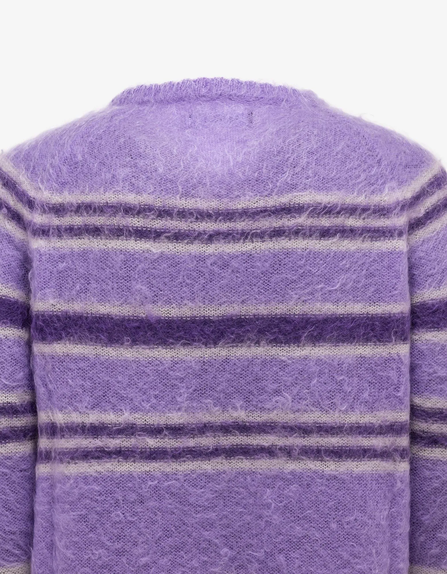 Nahmias Purple Striped Knit Sweater sold by Zoo Fashions product image thumbnail 3