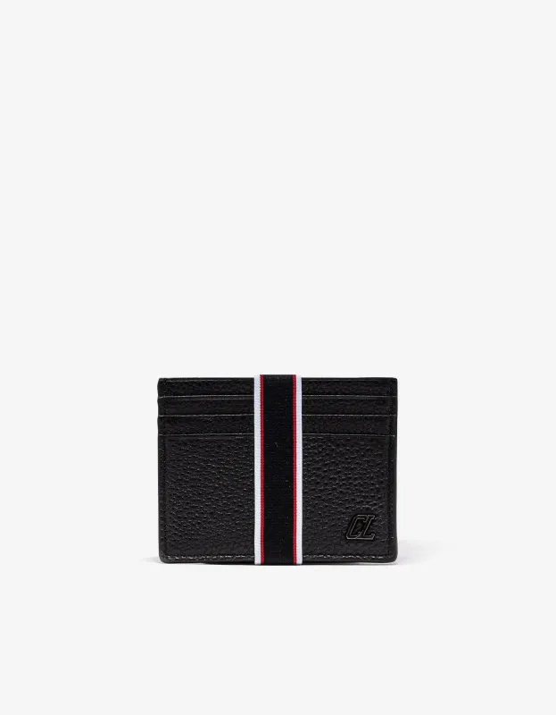Christian Louboutin FAV Kios Black Card Holder made by Christian Louboutin