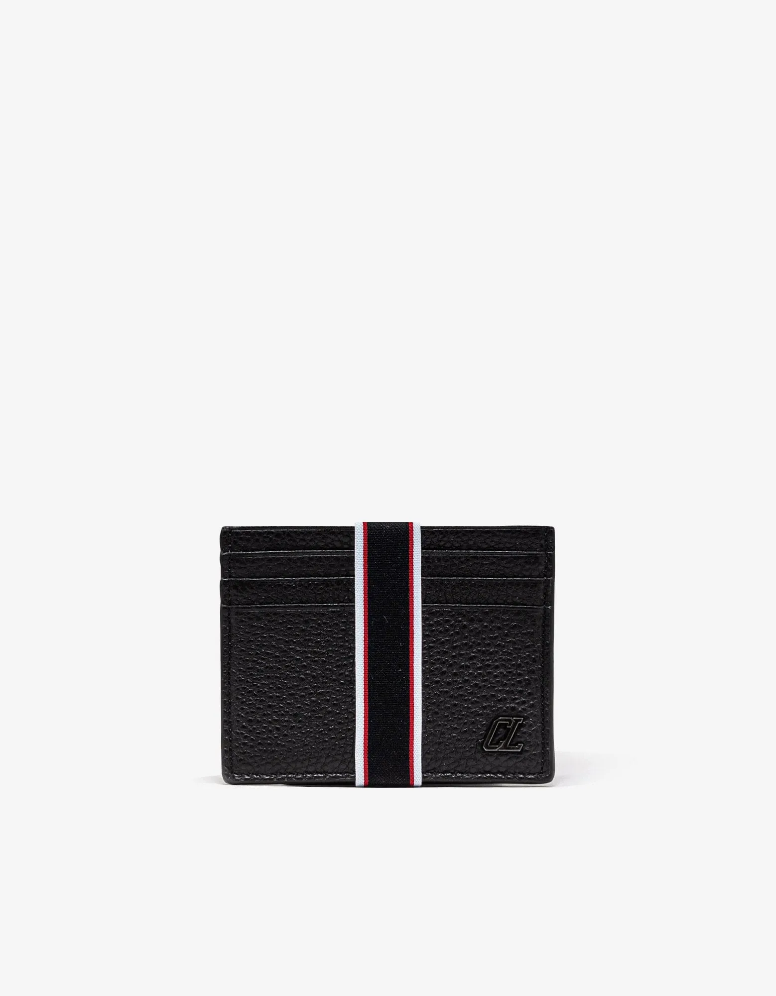 Christian Louboutin FAV Kios Black Card Holder - sold by Zoo Fashions