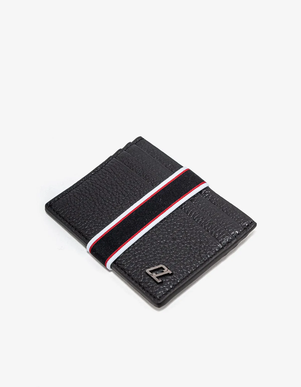 Christian Louboutin FAV Kios Black Card Holder - sold by Zoo Fashions product image thumbnail 5