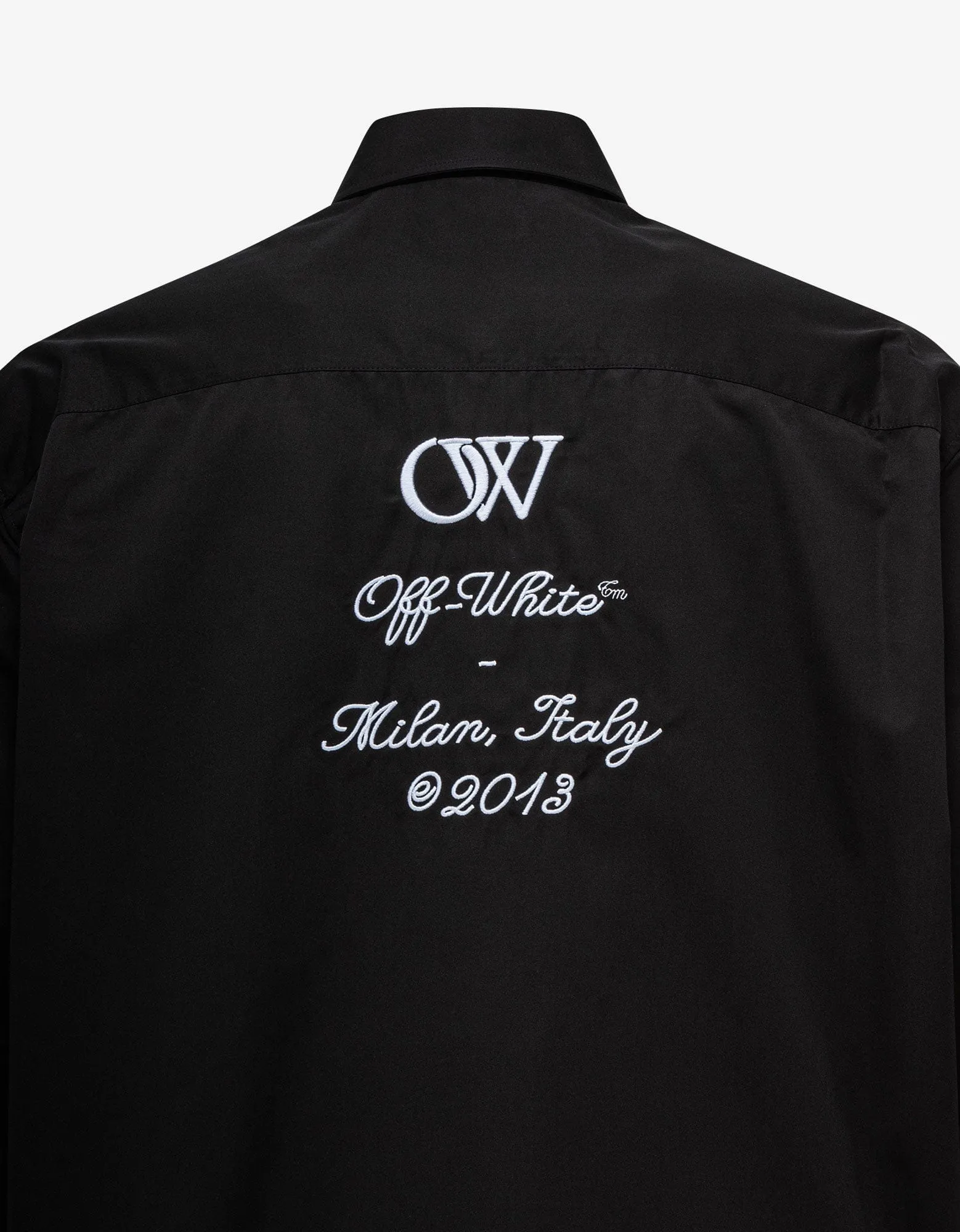 Off-White Black OW 23 Overshirt sold by Zoo Fashions product image thumbnail 4