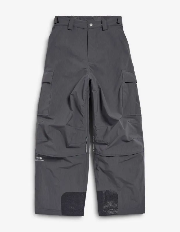 Balenciaga Grey 3B Sports Icon Ski Cargo Pants sold by Zoo Fashions
